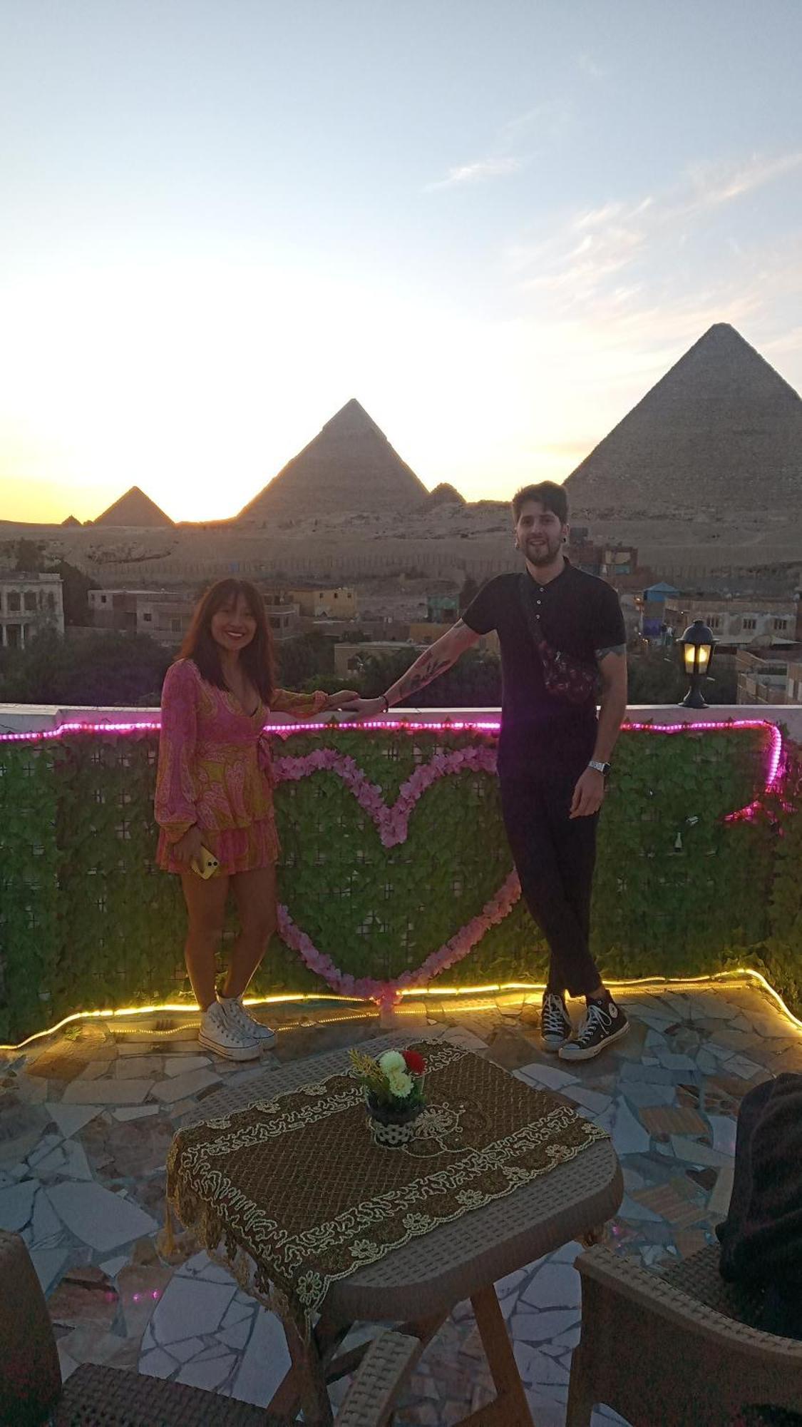 Pyramids Show Hotel Kafrat al Jabal Exterior photo